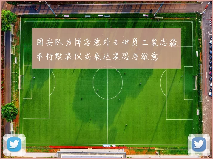 国安队为悼念意外去世员工裴志淼举行默哀仪式表达哀思与敬意